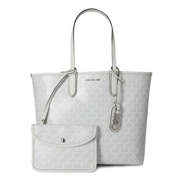 マイケルコース レディース トートバッグ バッグ Eliza Monogram Tote Bag Opt/Allumの通販は