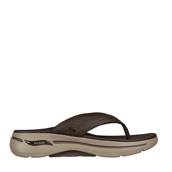 スケッチャーズ メンズ サンダル シューズ ARCH FIT SANDAL Brown