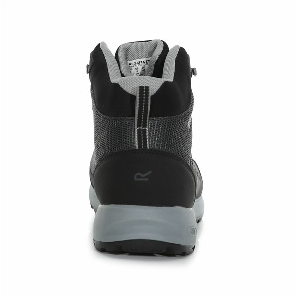 レガッタ メンズ ブーツ シューズ Samaris Lite Waterproof & Breathable Walking Boots  Black/DkStee｜au PAY マーケット