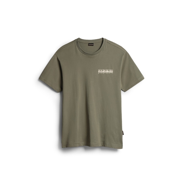 送料込★NAPAPIJRI★半袖Tシャツ S-Bolivar Tシャツ ≪追加≫OLIVEDRAB/キャリーポケット 半袖Tシャツ（Tシャツ