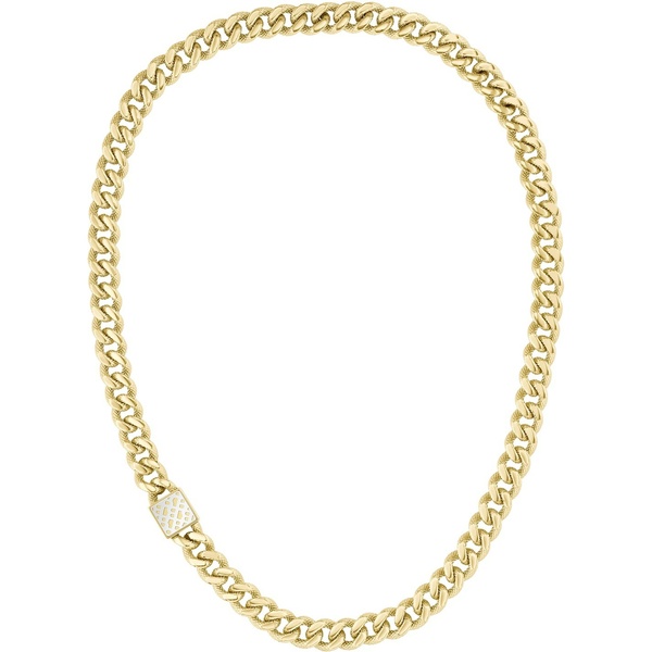 ボス レディース ネックレス・チョーカー・ペンダントトップ アクセサリー Ladies BOSS Caly Light Yellow Gold IP Necklace Goldの通販は