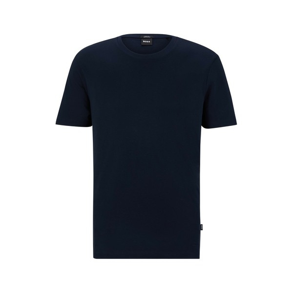 ボス メンズ Tシャツ トップス Tessler 150 T Shirt Navy 404