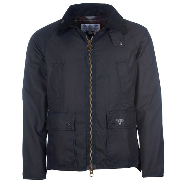 バブアー メンズ ジャケット＆ブルゾン アウター Waxed Jacket Navy NY71