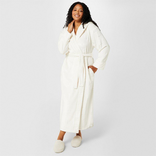 ビバ レディース ワンピース トップス BIBA Longline Soft Robe Ivory