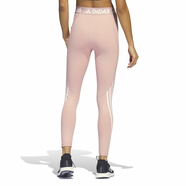 Shop adidas Future Icons 3-Stripe Leggings IM2517 pink