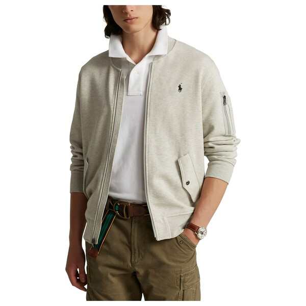 Polo Ralph Lauren Men's Heather Double-Knit Bomber Jacket, US 3XB