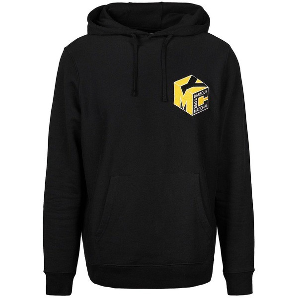 バブアー メンズ パーカー・スウェットシャツ アウター Ymc Falmer Hoodie Black BK31の通販は