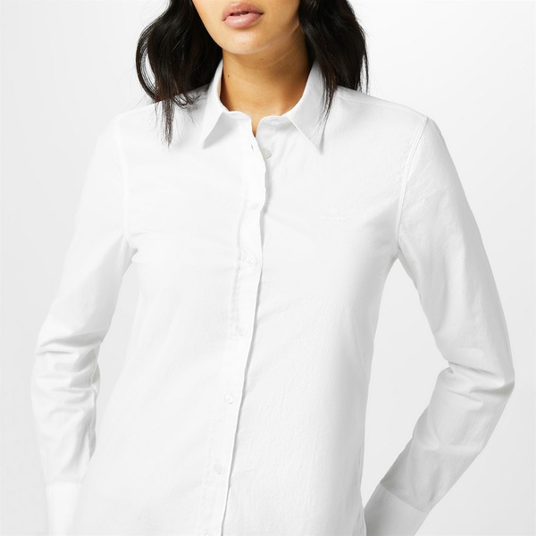ガント Gant 【 Slim Oxford Shirt Women 】 ファッション レディースファッション トップス シャツ ブラウス レディー ガント Gant 【 Slim Oxford Shirt Women 】 ファッション