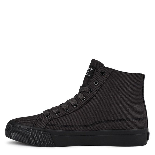 リーバイス メンズ サンダル シューズ Deacon Mid Hi Tops Full Black