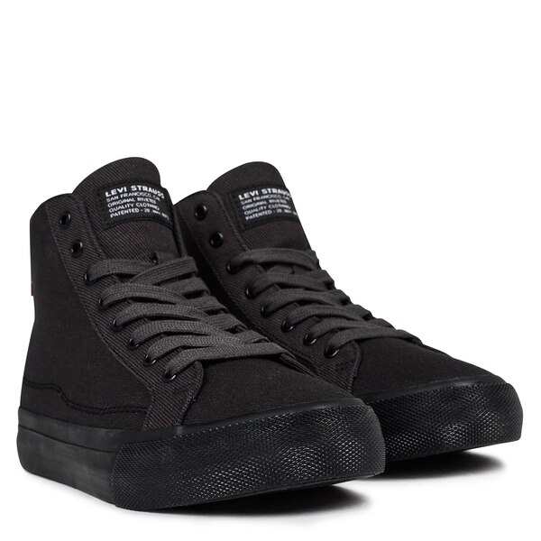 リーバイス メンズ サンダル シューズ Deacon Mid Hi Tops Full Black