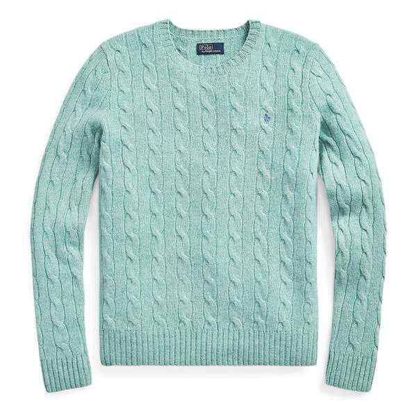 ラルフローレン レディース ニット&セーター アウター Polo Julianna Knit Jumper April Greenの通販は