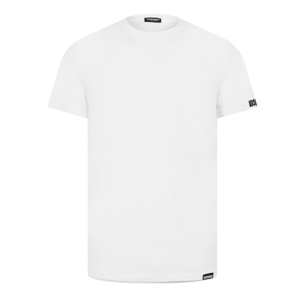 ディースクエアード メンズ Tシャツ トップス Arm Band T Shirt WHITE 100W