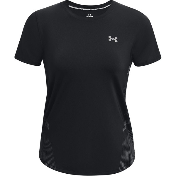 アンダーアーマー レディース Tシャツ トップス IsoC Laser T 2 Ld99 Blk/Gryの通販は