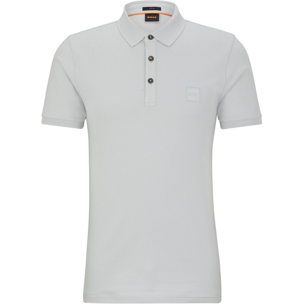 ボス メンズ ポロシャツ トップス Passenger Polo Shirt Lt Grey 050の通販は