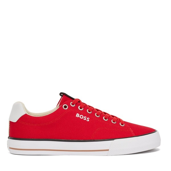 ボス メンズ サンダル シューズ Aiden Tenn Canvas Trainers Red 623