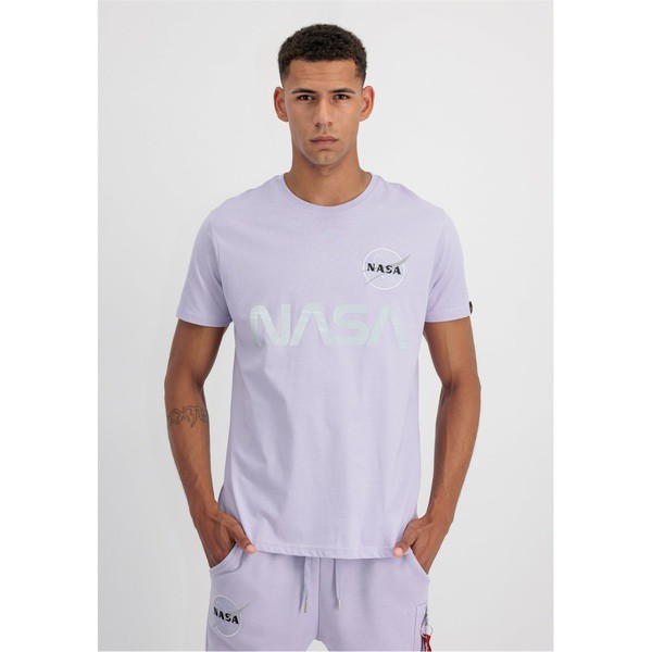 送料込★ALPHA INDUSTRIES★Tシャツ NASA Reflective Tシャツ Alpha Industries NASA Gold Reflective Logo T-Shirt | Shop