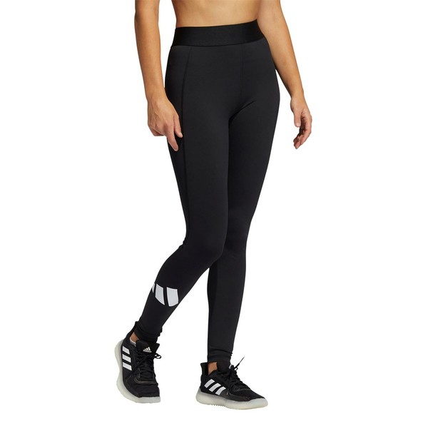 Adidas Women's Techfit Adilife Training Tights Black/White L Free Shipping  NWT