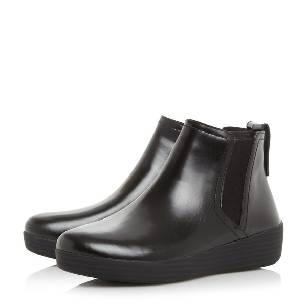 フィットフロップ レディース ブーツ シューズ Fitflop SUPRCHELS BO Ld13 Black - 484の通販は 28,980円