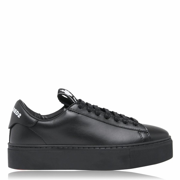 ディースクエアード レディース スニーカー シューズ New Tennis Trainers Nero M436の通販は