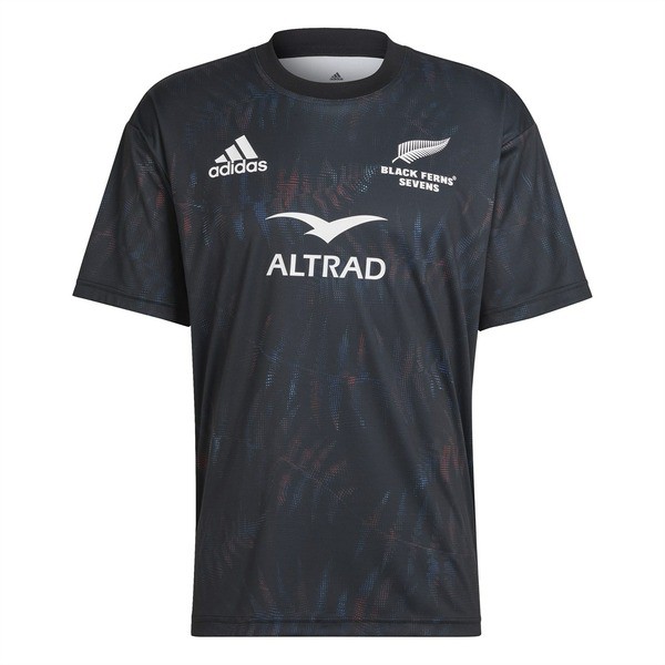 アディダス レディース Tシャツ トップス Black Ferns 7s Home