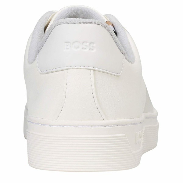 ボス メンズ スニーカー シューズ Boss Rhys Trainer Sn33 White 100の