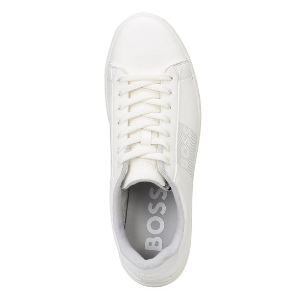 ボス メンズ スニーカー シューズ Boss Rhys Trainer Sn33 White 100の