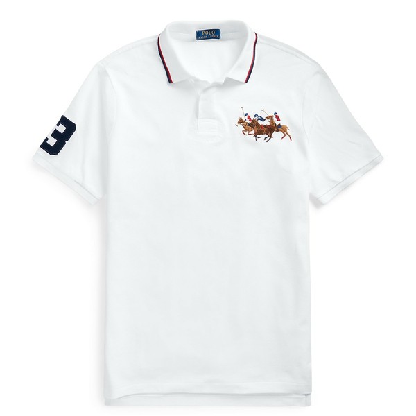 ラルフローレン メンズ ポロシャツ トップス Triple Pony Polo Shirt