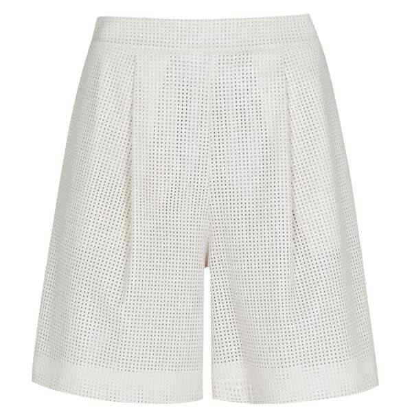 ボス レディース カジュアルパンツ ボトムス Tafy Shorts Open White 118