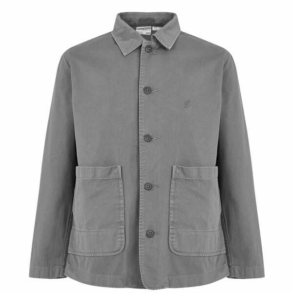 グラミチ メンズ ジャケット＆ブルゾン アウター Utility Jacket Grey