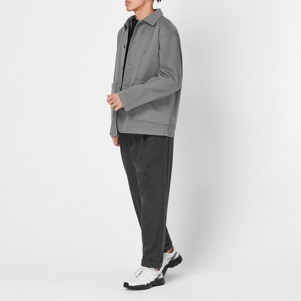 グラミチ メンズ ジャケット＆ブルゾン アウター Utility Jacket Grey