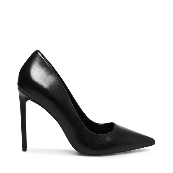 スティーブ マデン レディース ヒール シューズ Vala Pump Black Lthr