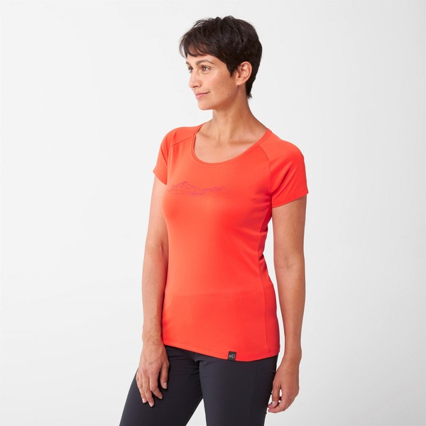 Millet 【 Hazy Tee Ld33 Women 】 ファッション レディースファッション トップス Tシャツ カットソー レディース Amazon.co.jp: Tシャツ レディース 長袖 トップス 【秋冬の主役