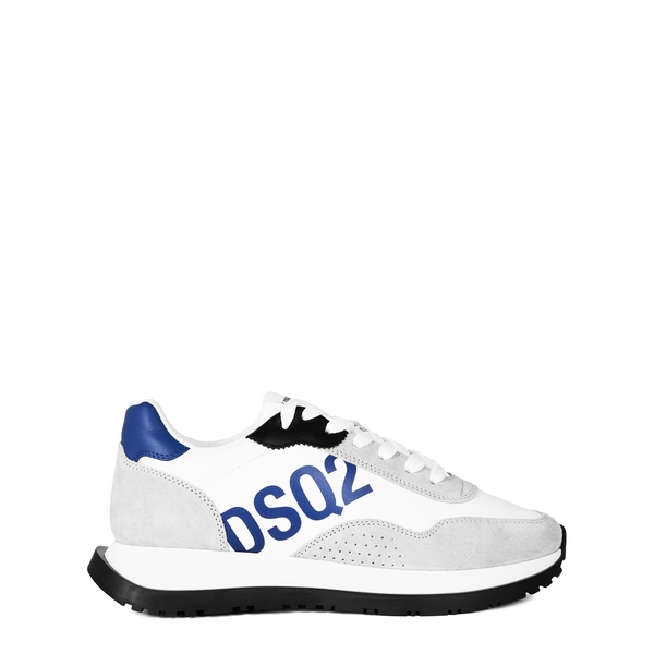 ディースクエアード メンズ ランニング スポーツ Stamped Logo Runners Blue M2719の通販は