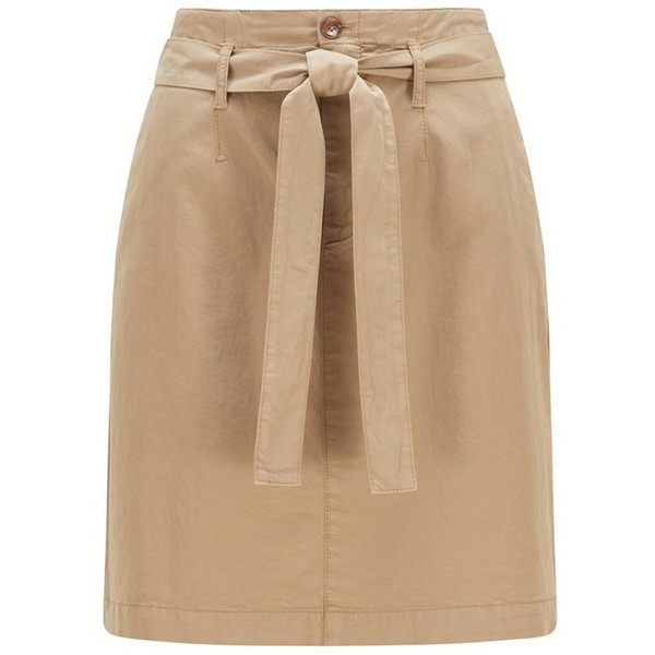 ボス レディース スカート ボトムス Boss Vriella Skirt Ld99 Medium Beige