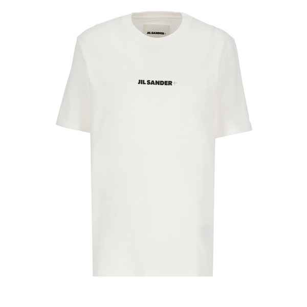 ジル・サンダー レディース Tシャツ トップス T-shirt With Logo White