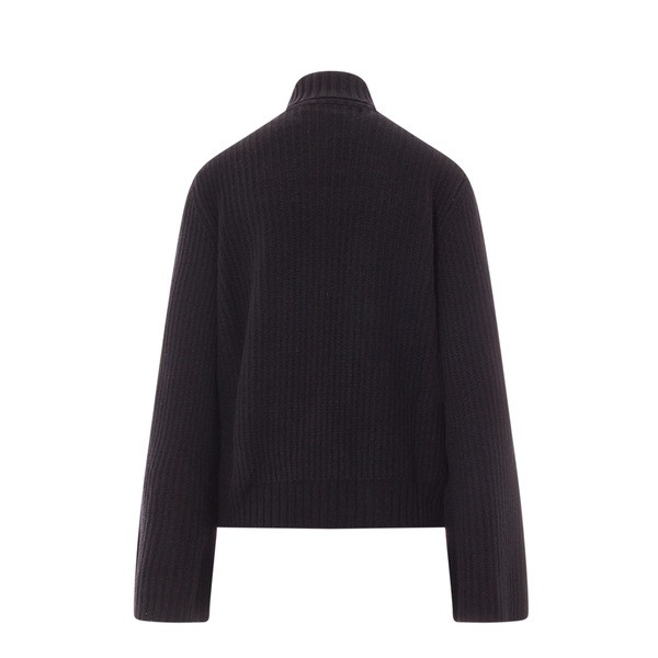 セミクチュール レディース ニット&セーター アウター Sweater Blackの