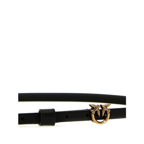 ピンコ レディース ベルト アクセサリー 'love Berry' Belt Blackの