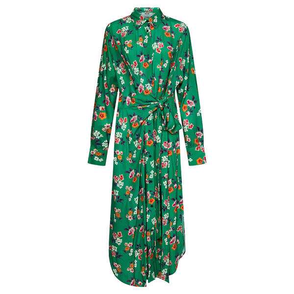 エムエスジイエム レディース ワンピース トップス Midi Dress Verde