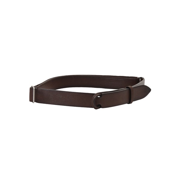 オルチアーニ メンズ ベルト アクセサリー No Buckle Belt BROWNの通販