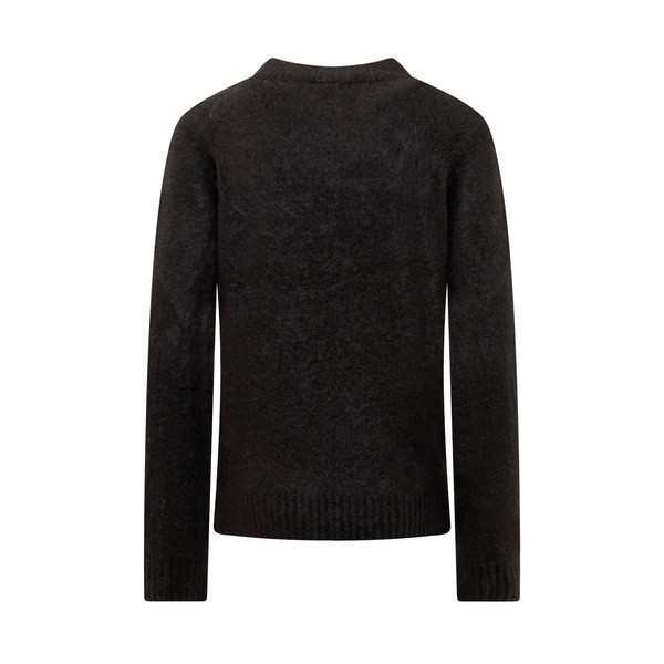 ガニー レディース ニット&セーター アウター Alpaca Sweater BLACKの