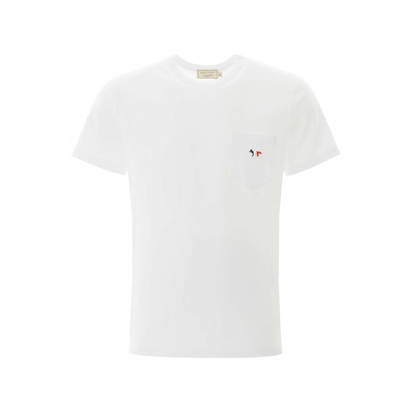 メゾン キツネ メンズ Tシャツ トップス T-shirt With Pocket And