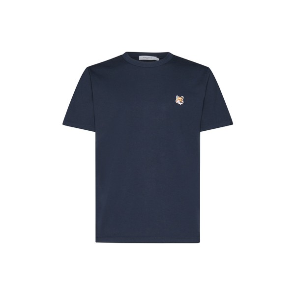 メゾン キツネ メンズ Tシャツ トップス T-Shirt Navy