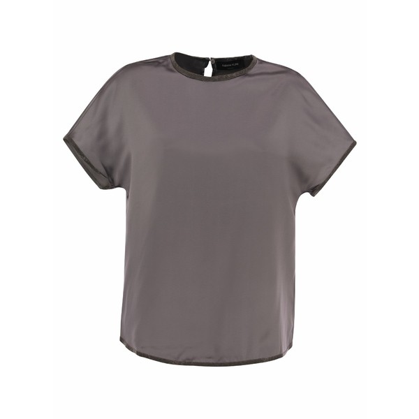 ファビアナ フィリッピ レディース Tシャツ トップス Viscose T-shirt Grey