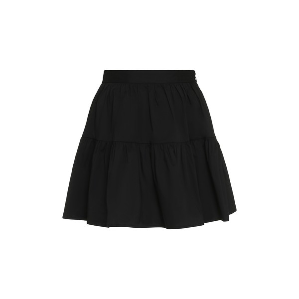 ステゥド レディース スカート ボトムス Mini Sea Cotton Mini-skirt black