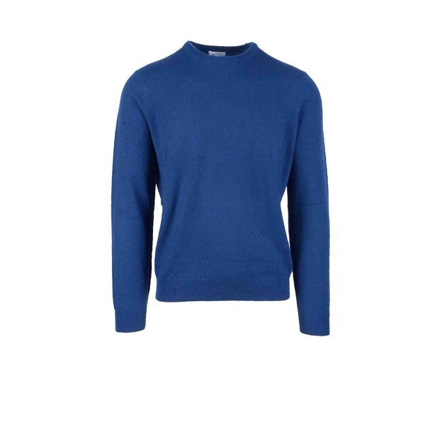 マロ メンズ ニット&セーター アウター Men's Blue Sweater Blueの通販