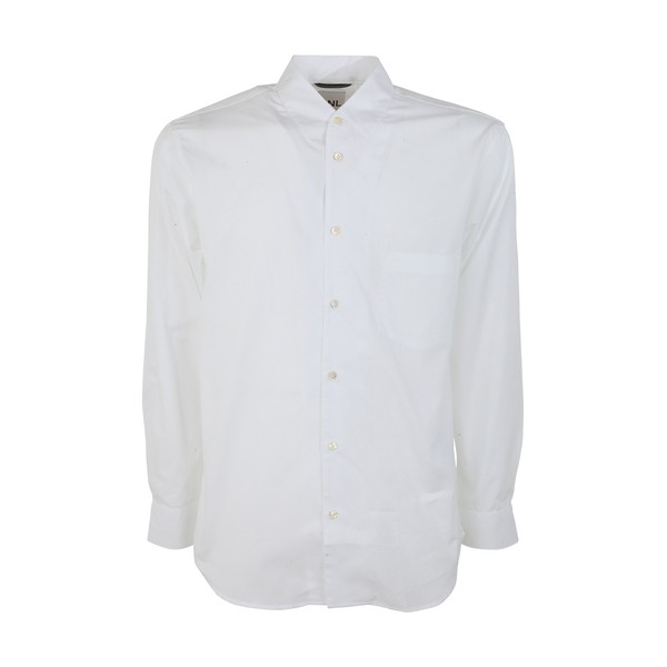 ディーエヌエル メンズ シャツ トップス Cotton Shirt Whiteの通販はau