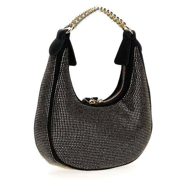 ピンコ レディース トートバッグ バッグ 'brioche Hobo' Handbag Black