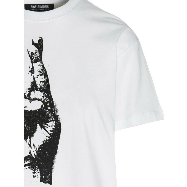 ラフ・シモンズ レディース Tシャツ トップス R Hand Sign T-shirt