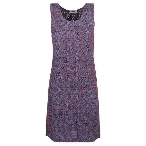 ジル・サンダー レディース ワンピース トップス Crochet Dress Blu