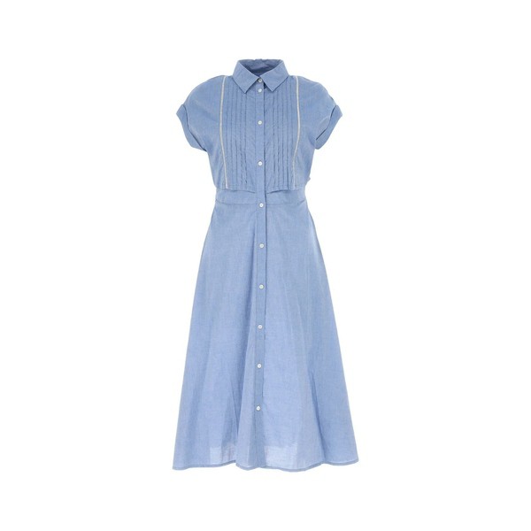 ウール リッチ レディース ワンピース トップス Light-blue Poplin